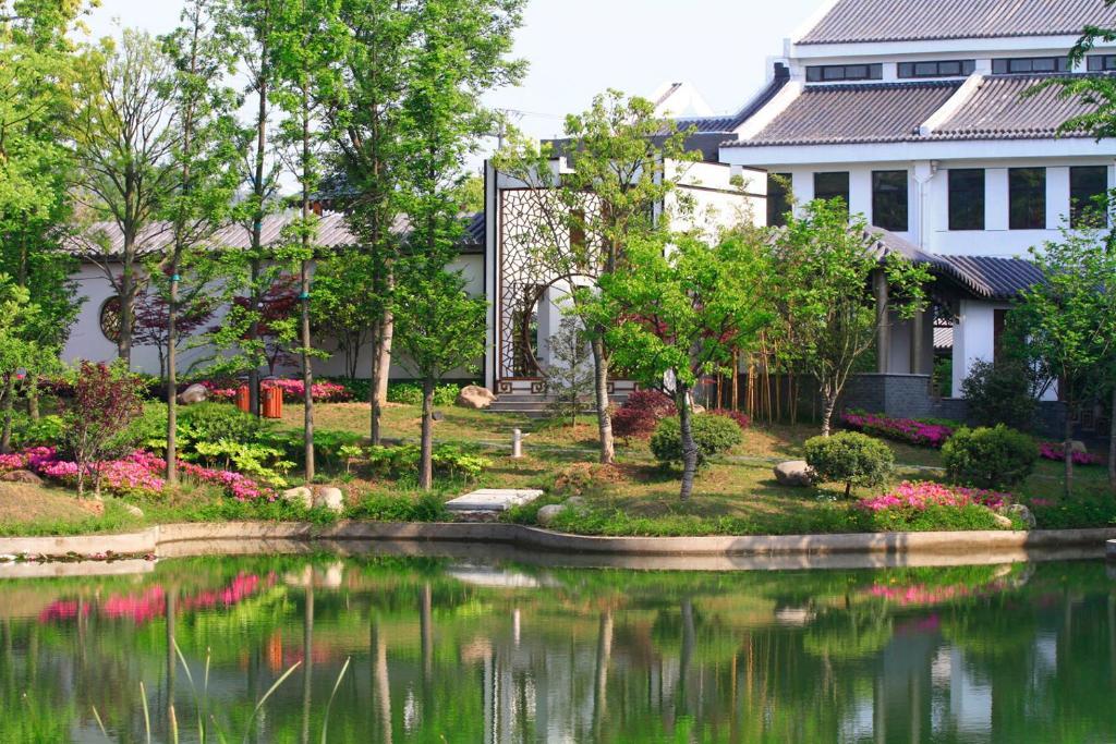 Suzhou Hanyuan Yacht&Resort Hotel Exterior foto